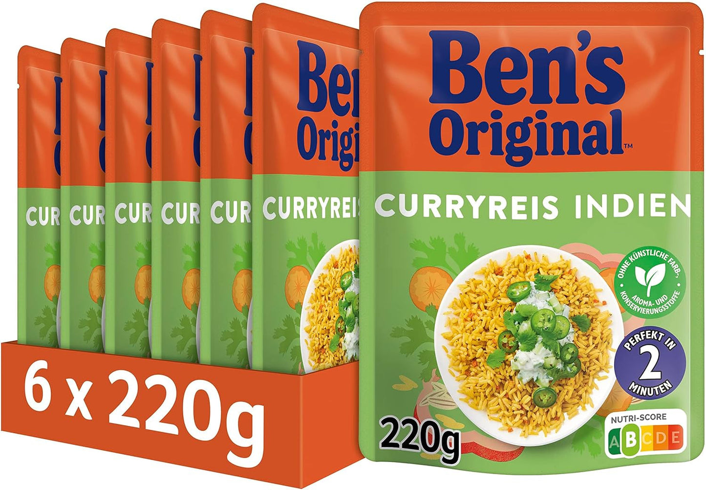 BEN'S ORIGINAL™ Meksykański ryż ekspresowy 6 x 220g