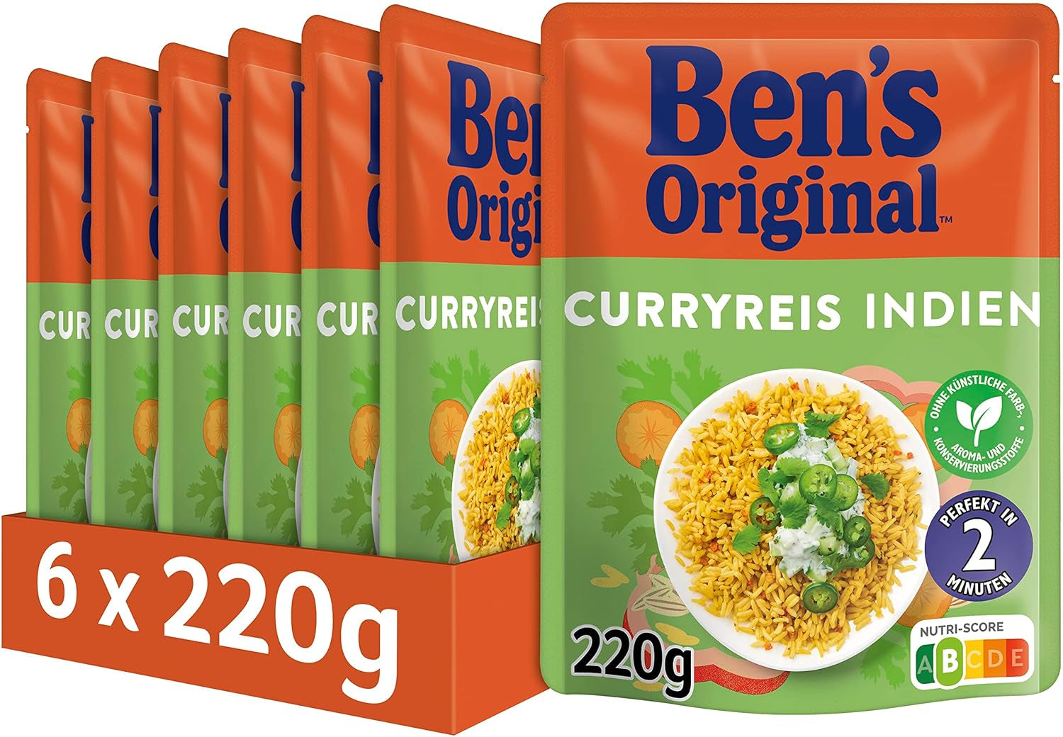 BEN'S ORIGINAL™ Meksykański ryż ekspresowy 6 x 220g