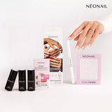NÉONAIL Nagelstickers 3D - 61 Muster - Ozdoby do paznokci - Nägel Selber Machen - Nails - Nageldesign - Akcesoria - Nailart - Nail Art Zubehör - Nagel Deko - Nagelschmuck - Dekoration Nageldesign - Weiß