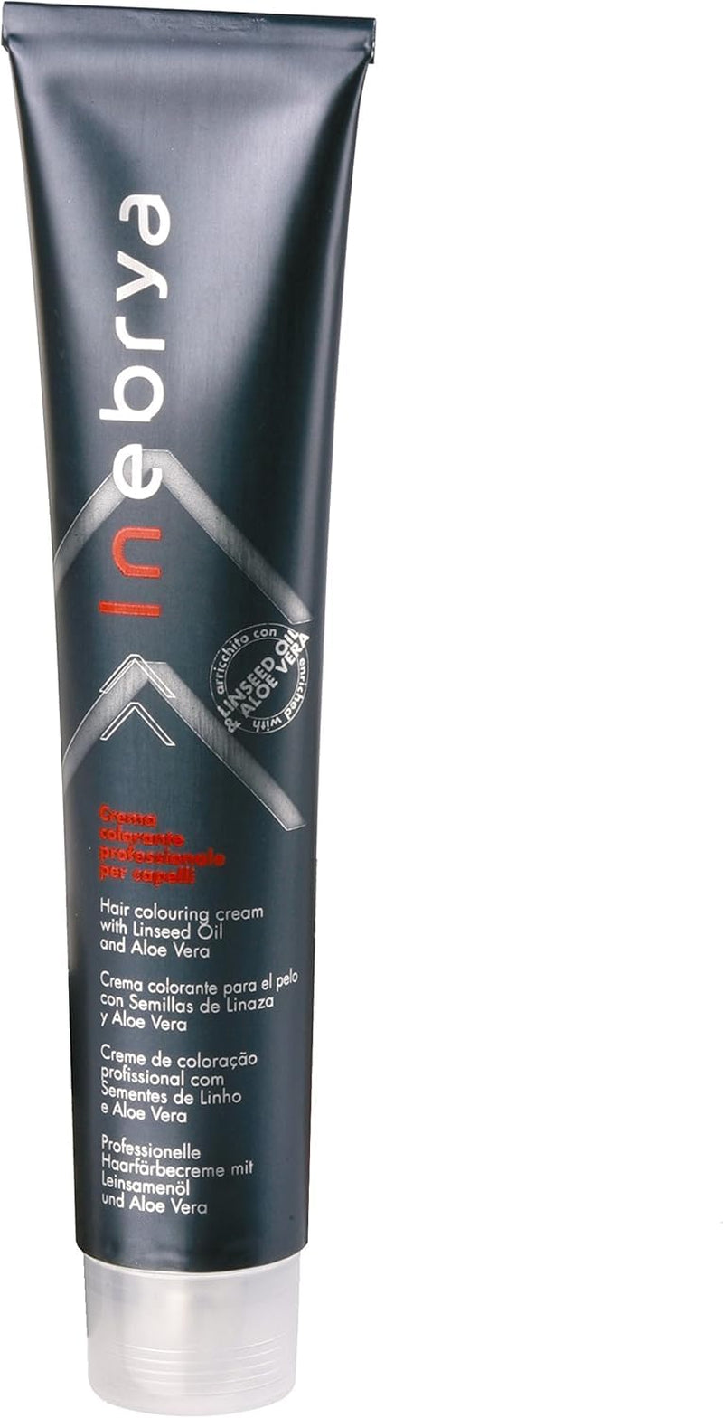 Krem do trwałej koloryzacji włosów z siemieniem lnianym i aloesem 100ml (- 7,0 Blond) Farba do włosów Naty Shop 5 Pure Jasny brąz 122 G (1 opakowanie)