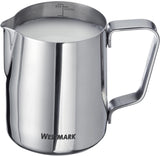 Karafka na mleko Westmark Brasilia 200 ml - idealna do śmietanki do kawy, mleka, miodu i innych dodatków do kawy i herbaty, akcesoria baristy - stal nierdzewna