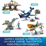 LEGO Avatar Odkrycie ścieżki wodnej Ilu Zabawka do budowania z podwodną figurką Zestaw z kolekcji Pandora dla dzieci i fanów filmów w wieku od 8 lat i starszych 75575 Zestawy do budowania Besuche den LEGO-Store