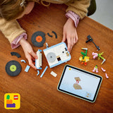LEGO Creator Odtwarzacz płyt 3 w 1 z kwiatami - zabawka przekształcalna w radio lub mikrofon - zabawki muzyczne dla dzieci - kreatywny pomysł na prezent dla dziewcząt i chłopców od 8 lat 31172 Zestawy do budowania Besuche den LEGO-Store