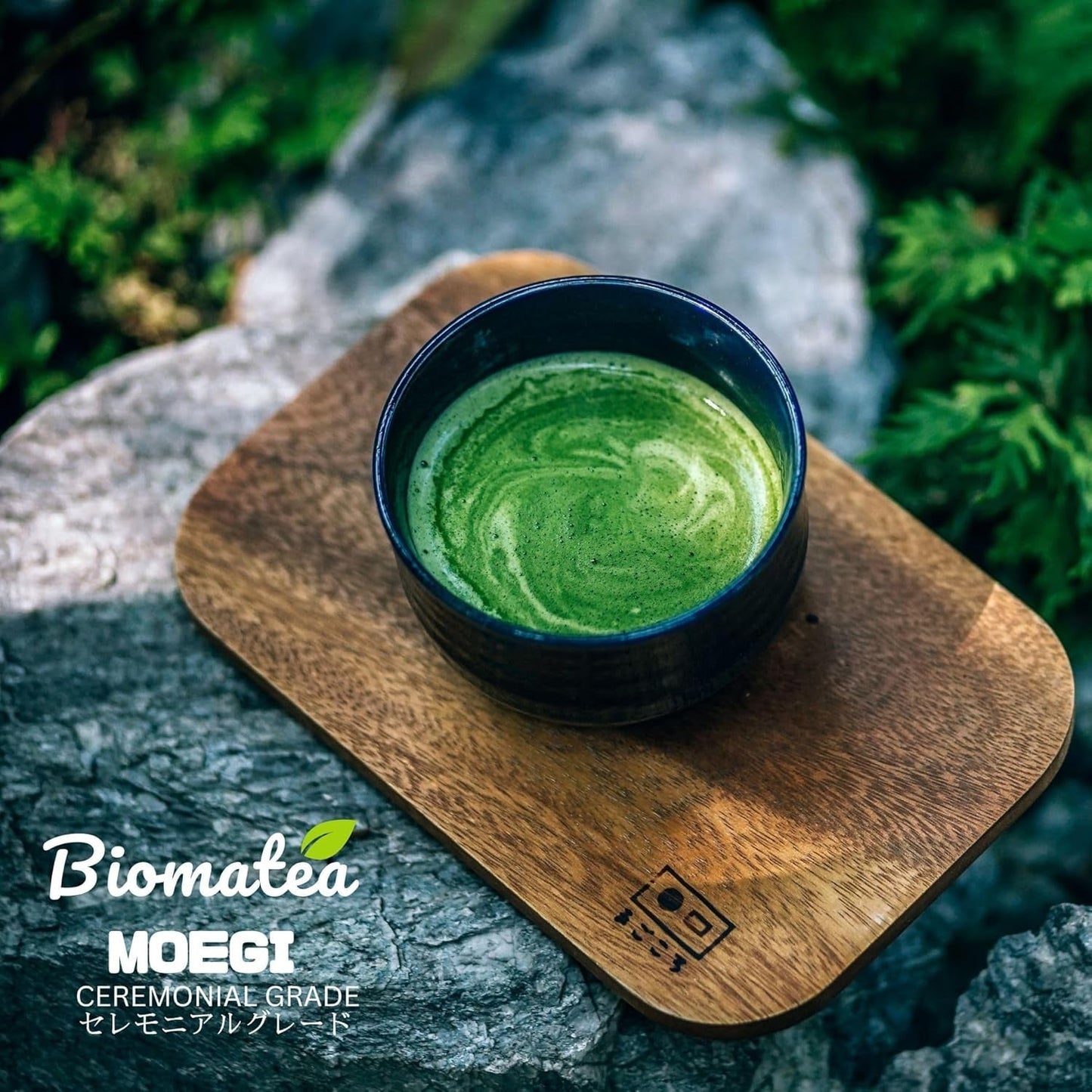 50 g ceremonialnej herbaty Matcha z Japonii – 100% naturalna, wolna od pestycydów i przetestowana – mielona w kamieniu – japońska herbata w proszku Moegi Matcha Premium