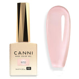 Żelowy lakier do paznokci CANNI, półtrwały, ciemnofioletowy, lakier do paznokci, żel UV, Soak Off, Manicure