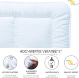 Aqua-Textil Soft Touch Zestaw dla dzieci Pościel 100 X 135 cm 250G i 350G z poduszką 40 X 60 Cm 150G Pościel 4 pory roku Klimatyzacja Oeko-Tex Kołdry i kołdry Naty Shop