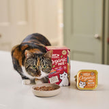Lily's Kitchen Naturalny składnik Mokra karma dla dorosłych kotów, opakowanie wielotacowe Organiczna, bez zbóż, 4 x (8 x 85 g)