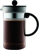 Ekspres do kawy Bodum 1582-01 bistroNOUVEAU (system French Press, można myć w zmywarce), 1,5 litra, czarny