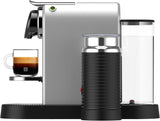 Ekspres do kawy z kapsułkami Nespresso XN761B Citiz&Milk | Automatyczny tryb gotowości | 1260 watów | Pojemność zbiornika na wodę: 1 l | Ciśnienie pompy: 19 bar | Srebrny