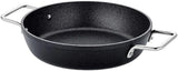 Fissler Adamant, patelnia do serwowania, aluminiowa, nieprzywierająca, wysoka krawędź, odporna na zarysowania - Garnki i patelnie indukcyjne Naty Shop Nowy model 24 cm