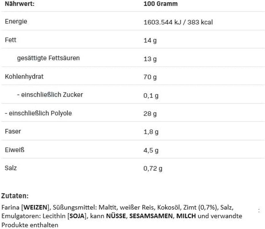 Allnutrition Nutlove Chrupiące Płatki Z Cynamonem 300G Płatki Naty Shop