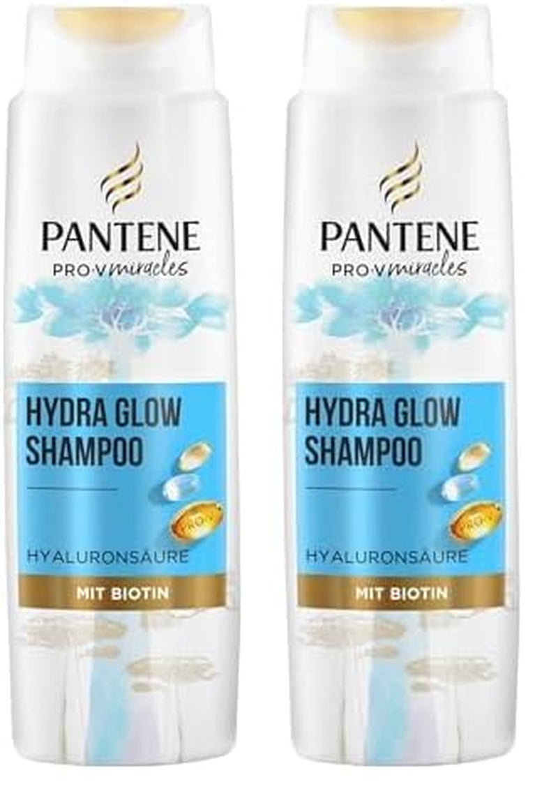 Pantene Pro-V Hydra Glow Nawilżający szampon z biotyną do włosów suchych i zniszczonych Pantene Prysznic i Kąpiel 2 x 250ml