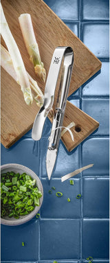 Obieraczka do szparagów WMF Gourmet 17 cm, obieraczka Cromargan ze stali nierdzewnej Naty Shop
