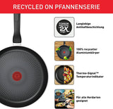 Tefal Recycled on, patelnia aluminiowa pochodząca w 100% z recyklingu, powłoka nieprzywierająca, garnki i patelnie indukcyjne Naty Shop