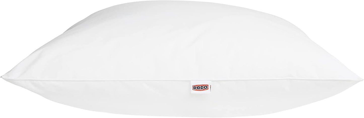 DODO 64476 Poduszka Calgary, puch/gęsia i kacza skóra, 65 x 65 cm, biała Naty Shop Standardowe poduszki