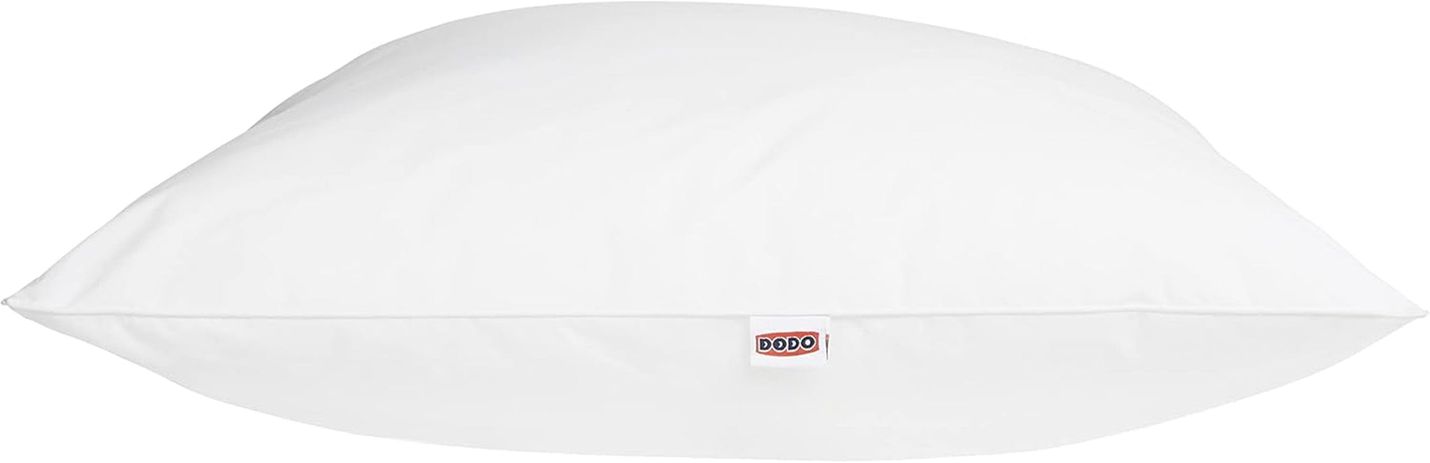 Poduszka DODO Premium, 60 x 60 cm, średni komfort, poduszka Cloud De Douceur | Roztocza i puszyste | Bawełna perkalowa + lamówka Można prać w pralce w temperaturze 40°C Poduszki standardowe Naty Shop