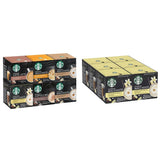 STARBUCKS Probierset, pakiet odmian White Cup firmy Nescafé Dolce Gusto Kaffeekapseln & Vanilla Macchiato firmy Nescafé Dolce Gusto Kaffeekapseln 6 x 12 (72 kapsułki, 36 porcji)