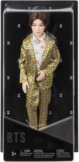 Mattel GKC92 - Figurka BTS Idol Suga, gadżety K-Pop, zabawka kolekcjonerska, wielokolorowa
