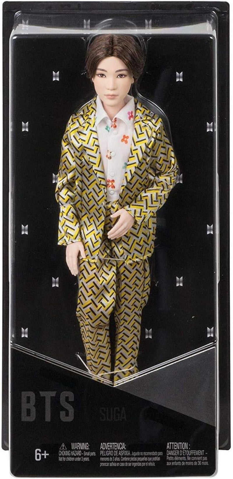 Mattel GKC92 - Figurka BTS Idol Suga, gadżety K-Pop, zabawka kolekcjonerska, wielokolorowa