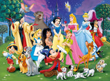 Puzzle Ravensburger dla dzieci - 12698 Ulubione Disneya - Puzzle Disneya dla dzieci powyżej 8 lat, zawierające 200 elementów w formacie XXL Puzzle Naty Shop