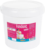 Fondant biały DECOCINO - opakowanie wartościowe 7 kilogramów - idealny do dekoracji ciast, tart, cake pops - wegański i bez laktozy Naty Shop Sugar Paste 7 Kg