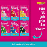 DECOCINO biały kocyk fondantowy w rolce - 300g - gotowy do użycia kocyk fondantowy do pokrywania i dekorowania ciast i babeczek - bezglutenowy i wegański (opakowanie 2 szt.) Naty Shop Sugarpaste