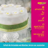 DECOCINO biały kocyk fondantowy w rolce - 300g - gotowy do użycia kocyk fondantowy do pokrywania i dekorowania ciast i babeczek - bezglutenowy i wegański (opakowanie 2 szt.) Naty Shop Sugarpaste