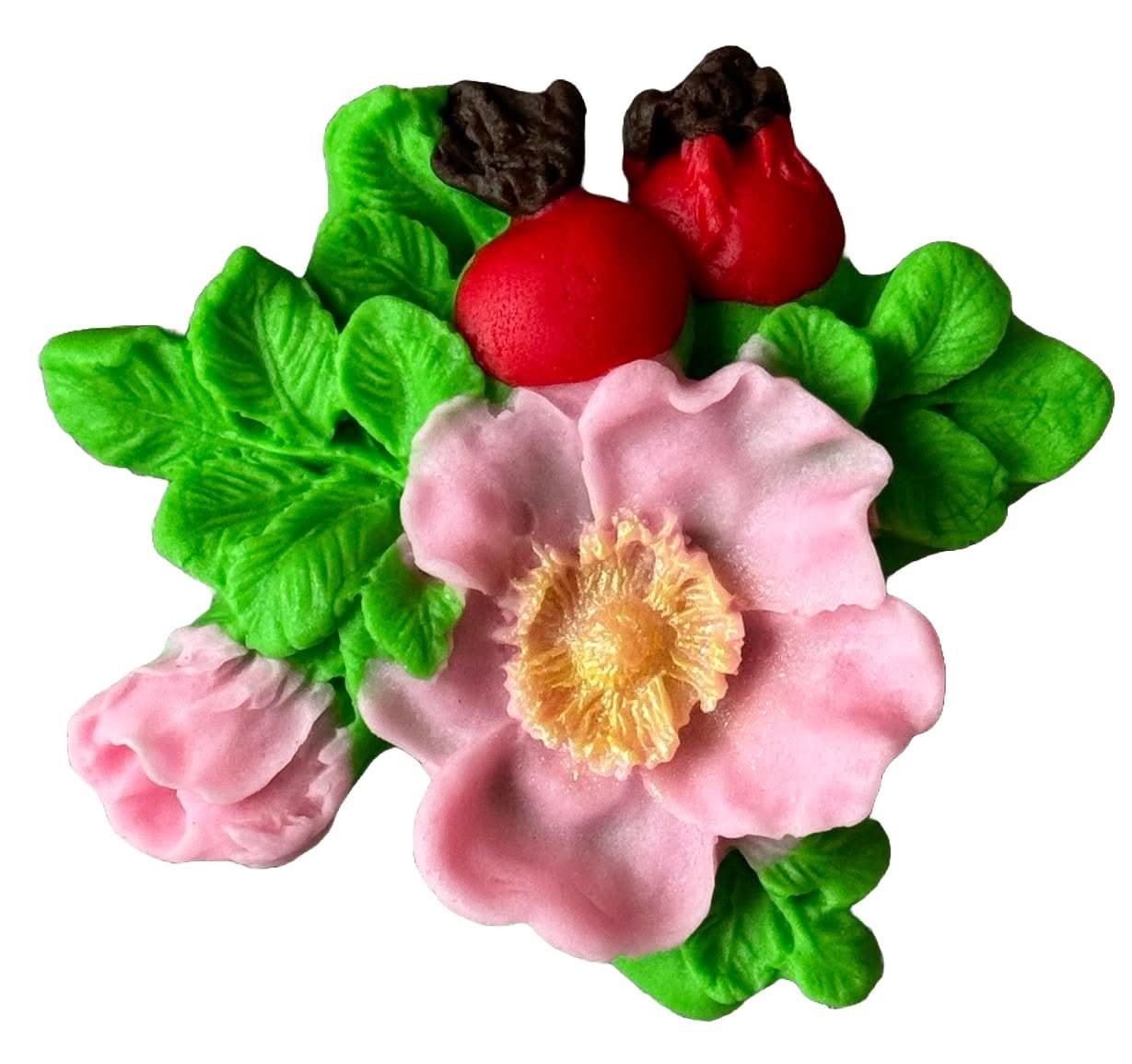 Dekoracja z cukru jadalnego, Gałązki maku Dekoracje ze sklepu Sugar Paste Nati