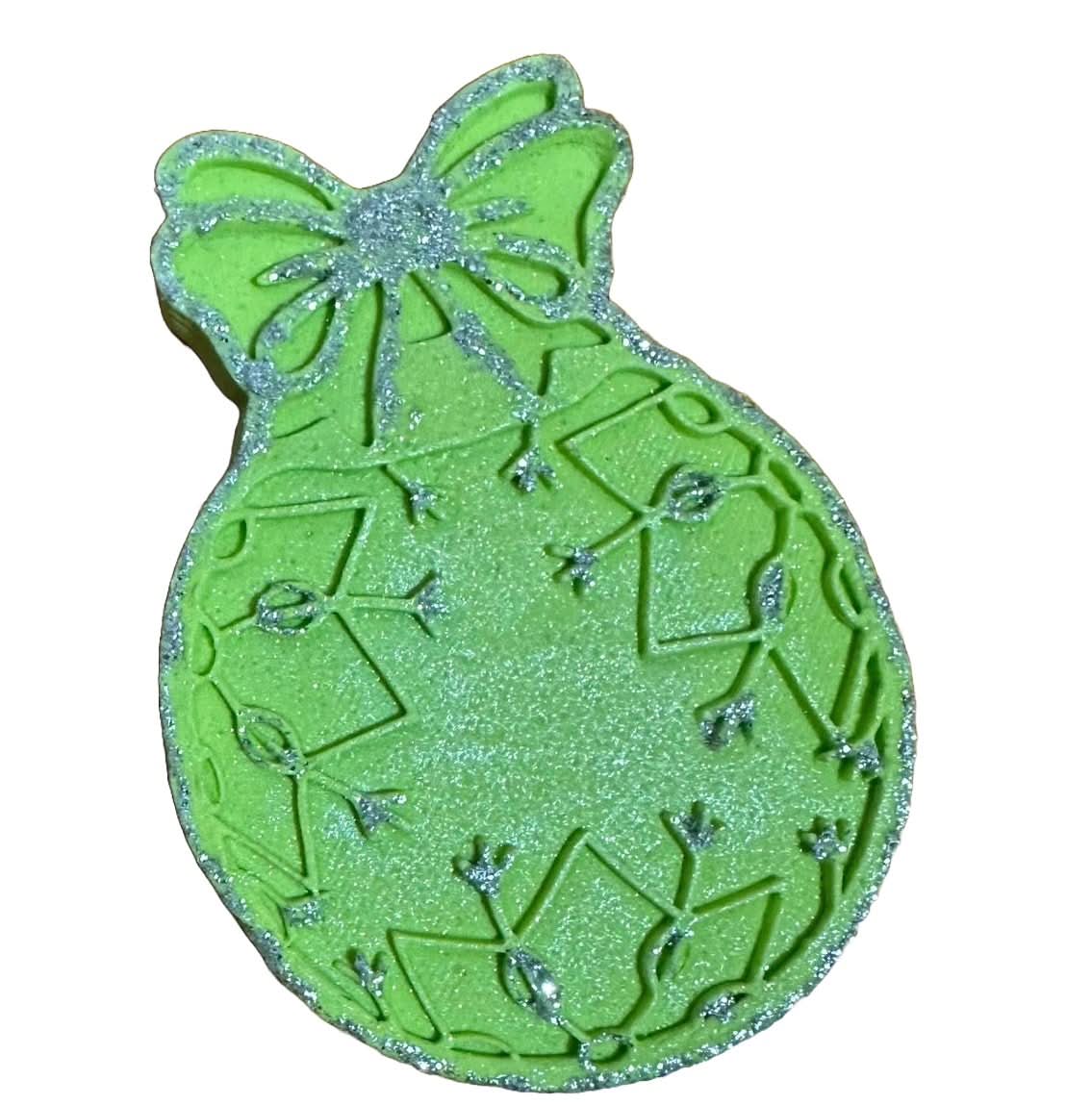 Jadalna dekoracja cukrowa, kula choinkowa, zielone Ozdoby ze sklepu Sugar Paste Nati