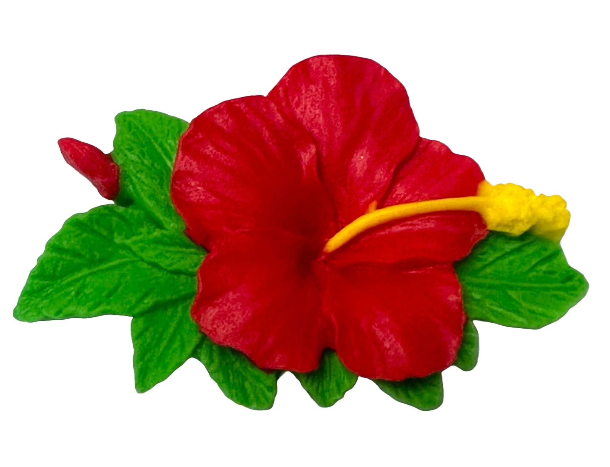 Dekoracja z cukru jadalnego, Dekoracje z pasty cukrowej z hibiskusa Nati Shop