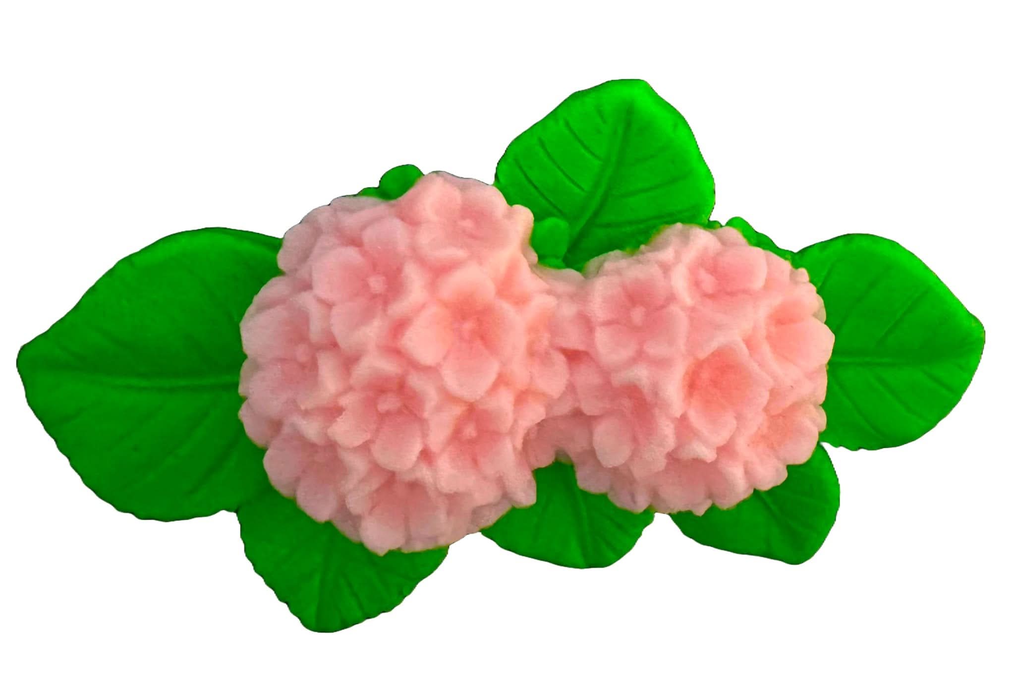 Dekoracja z cukru jadalnego, Ozdoby z hortensji ze sklepu Sugar Paste Nati
