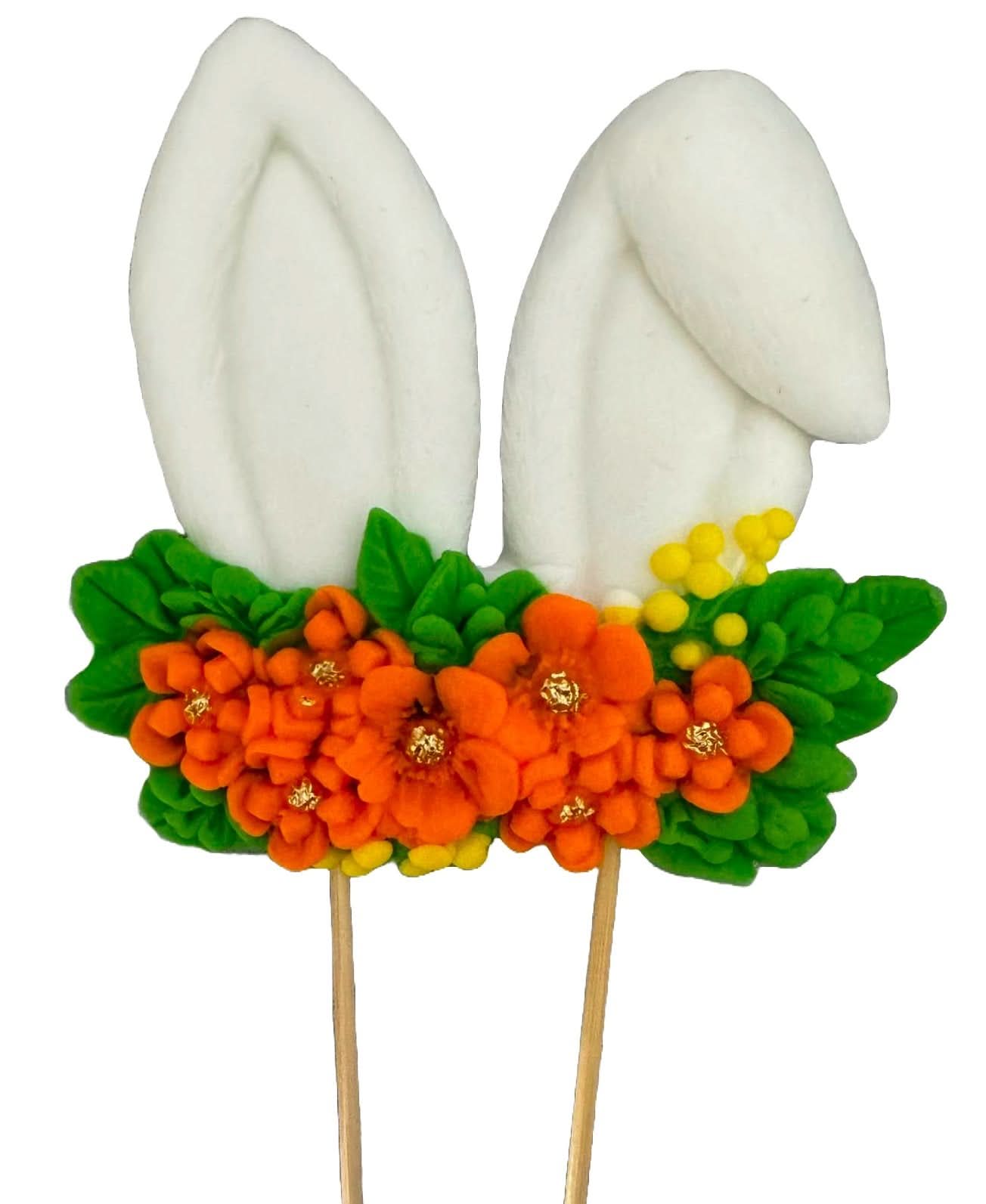 Dekoracja z cukru jadalnego, Dekoracje w kształcie króliczka ze sklepu Sugar Paste Nati