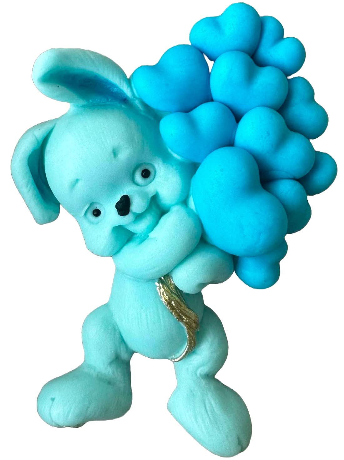 Dekoracja z cukru jadalnego, Dekoracje w kształcie króliczka ze sklepu Sugar Paste Nati