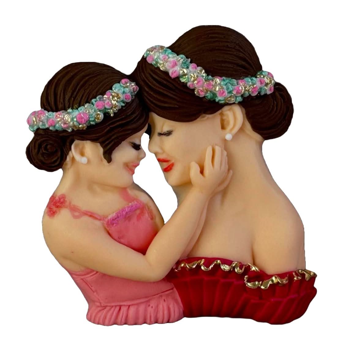 Jadalna dekoracja cukrowa, Ozdoby dla mamy i córki ze sklepu Sugar Paste Nati