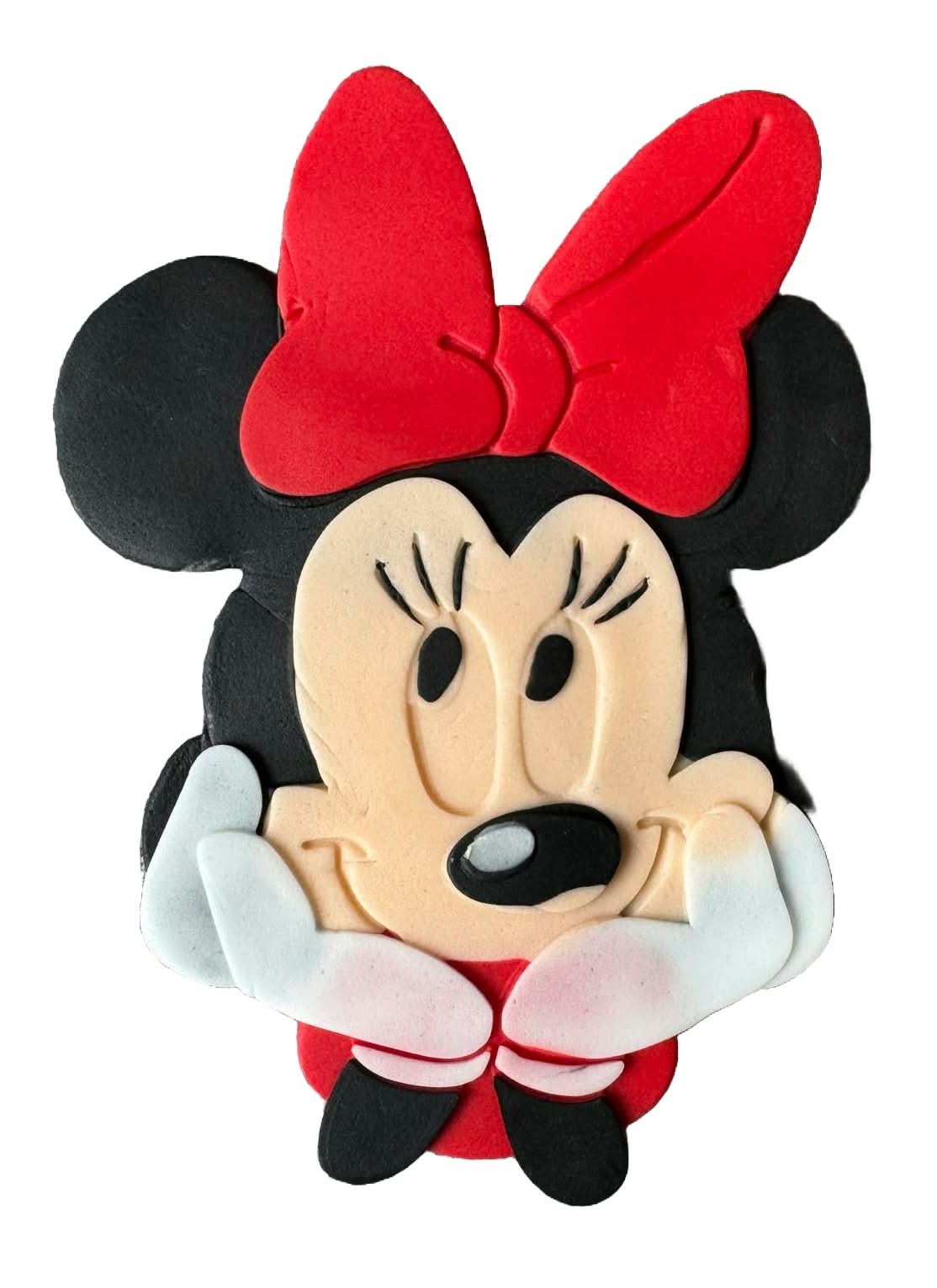 Dekoracja z cukru jadalnego, Dekoracje z pasty cukrowej Myszka Minnie Nati Shop