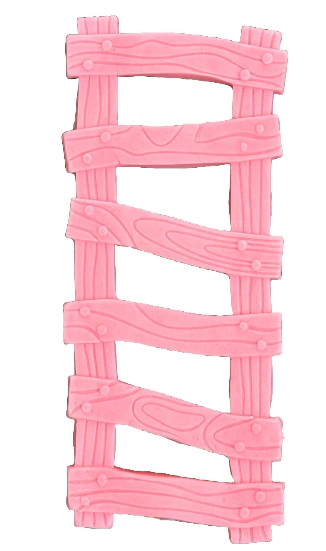 Jadalna dekoracja cukrowa, różowa drabinka. Dekoracje ze sklepu Sugar Paste Nati