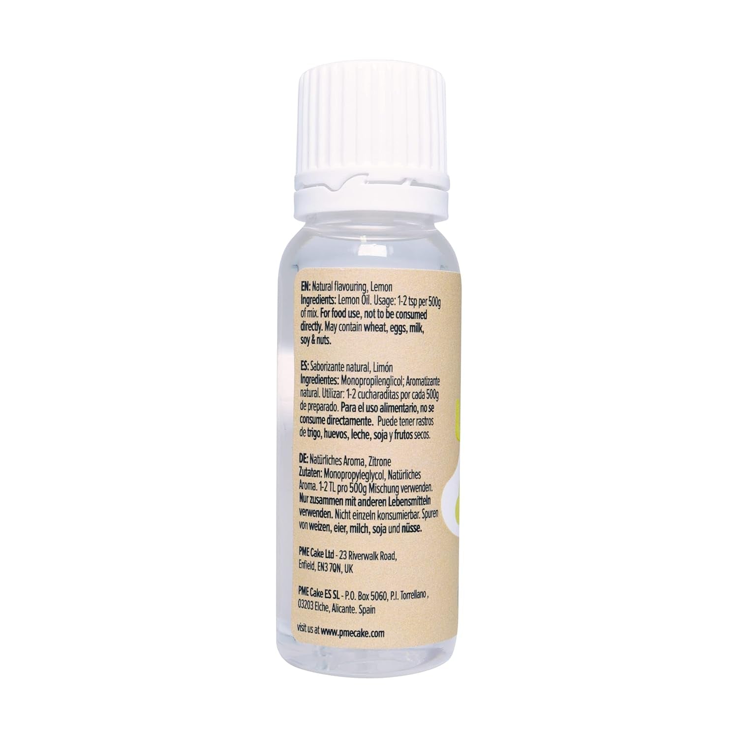 100% naturalny aromat cytrynowy, 25 ml (opakowanie 2 szt.) Słodziki Naty Shop