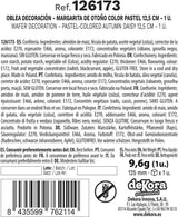 dekora - Gigantyczny kwiat 12,5 cm - jesienna dalia - bezglutenowa, bez laktozy, wegańska - dekoracje do ciast na wesela, urodziny i desery - łatwa w użyciu Naty Shop Sugarpaste