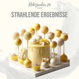 Dekozauber24 krople kuwerturowe, białe, 500g, o smaku białej czekolady i wanilii, chipsy Deco Melts, można używać w kuchence mikrofalowej, do cake pops, ciast, tart, tart, dripu lub lukru Naty Shop Sugarpaste