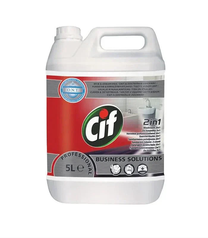 Cif Professional 2w1 detergent do łazienki 5L Detergenti Naty Shop