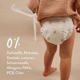 Pieluchy dziecięce rozmiar 3M (4-8 kg) - 1 worek 28 szt. - Nie zawierają szkodliwych substancji, są przyjazne dla środowiska, bardzo chłonne, nadają się do stosowania na noc, ultracienkie i miękkie - Wyprodukowano w Danii