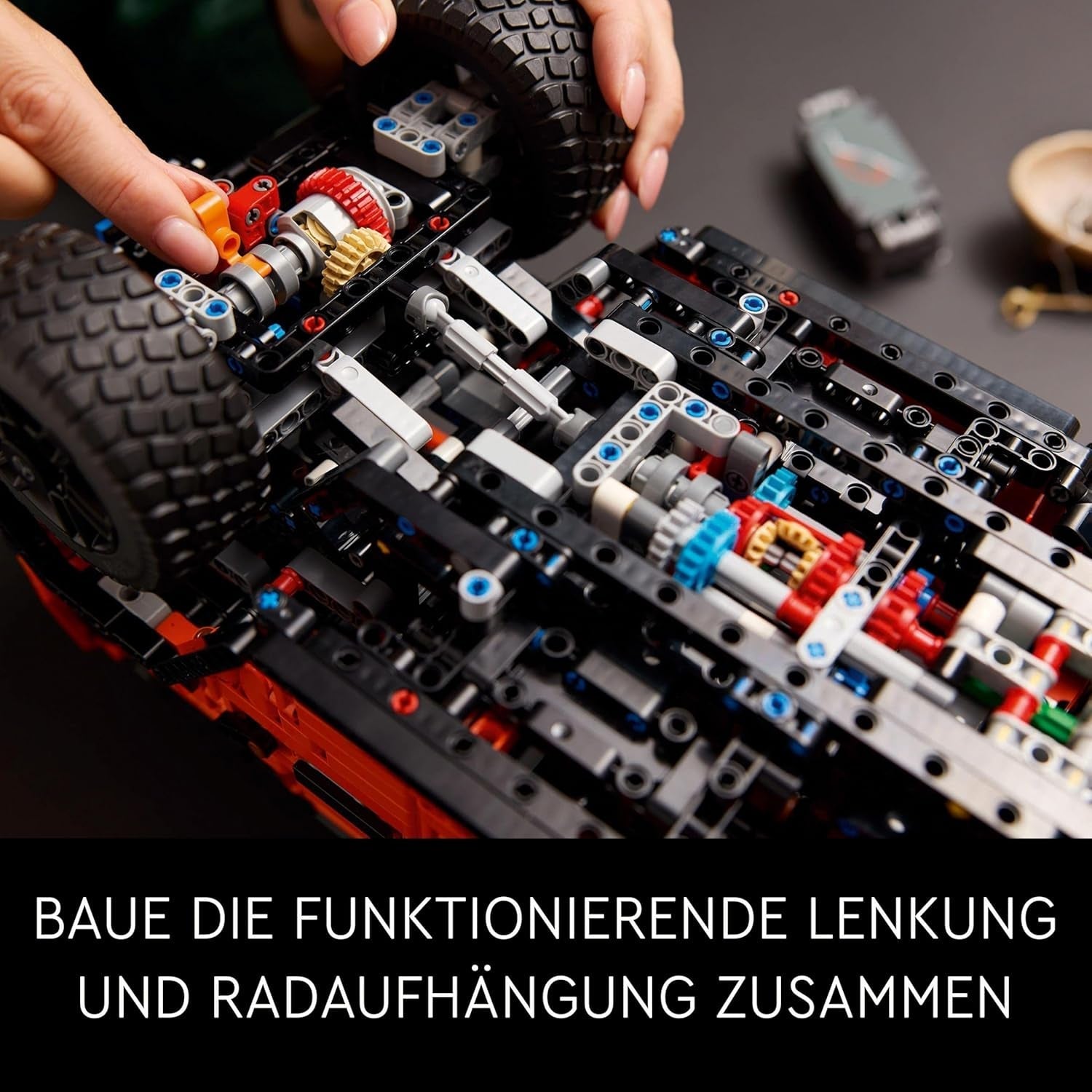 LEGO Technic Mercedes-Benz G 500 Professional Line, zestaw do budowania modelu samochodu klasy G, prezent dla dorosłych, zestaw luksusowego pojazdu terenowego, kolekcjonerski Mercedes, samochodzik zabawkowy 42177 Zestawy do budowania w sklepie LEGO