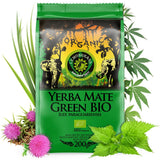 BIO Organiczna herbata Mate ● Herbata Yerba Mate z trawą cytrynową ● 200 g Świeżej brazylijskiej herbaty Mate ● Niepalona, ​​suszona gorącym powietrzem ● Tylko składniki organiczne ● Herbata zielona sypka