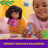 DORA - Lalka Najlepszy Przyjaciel - Rozmiar 22cm, z czesanymi włosami, torbą i małpimi butami, znana z popularnego serialu, dla dzieci od 3 roku życia