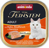 animonda Vom Feinsten Mokra karma dla dorosłych kotów, odmiana kurczaka, 6 x 100 g