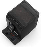 Krups EA897B Evidence Automatyczny ekspres do kawy ECOdesign, automatyczna funkcja espresso i cappuccino, technologia Quattro Force, kubki do mleka uruchamiane jednym dotknięciem, 8 ustawień wstępnych, system mleka, 1450W