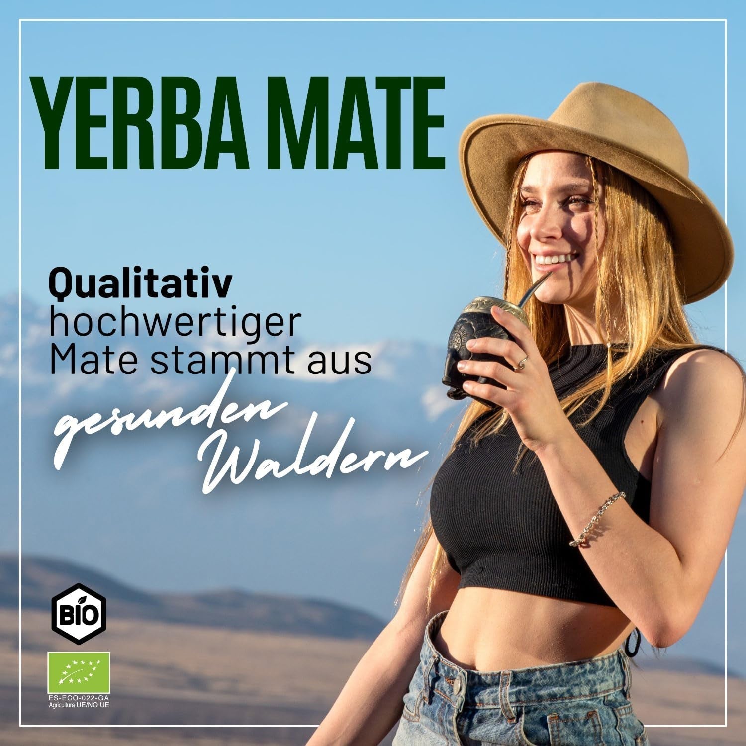 VITSTORM® Slim Tea Kardamon – BIO Herbata Yerba Mate – Herbata oczyszczająca i moczopędna – 100G