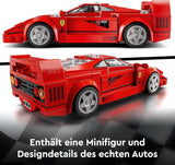 Supersamochód sportowy LEGO Speed Champions Ferrari F40, zestaw z samochodem do zbudowania i minifigurką kierowcy, kolekcjonerski zestaw do budowania dla dzieci, prezent dla chłopców i dziewcząt 76934 Zestawy do budowania Besuche w sklepie LEGO
