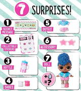 LOL Surprise Glitzer Series - Glitzer-Puppen im 12er-Pack - ponad 80 niespodzianek z Puppen, strojami, akcesoriami i nie tylko - Gra mit Wasserüberraschung - Für Mädchen und Jungen ab 4 Jahren