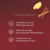 Pukka | Mieszanka organicznych herbat smakowych „Vanilla Chai” | Cynamon, imbir i wanilia | Herbata na poczęstunek z naturalną słodyczą | Opakowanie 1 | 20 torebek herbaty